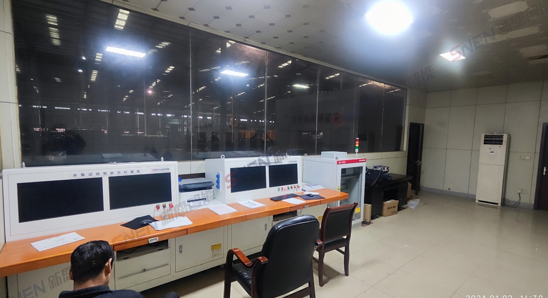 4MW永磁異步變頻水泵電機(jī) 型式試驗(yàn)智能測控裝備